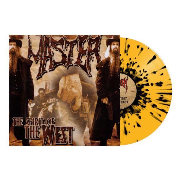 Master - The Spirit Of The West LP (Orange Fire Black Splatter Vinyl)